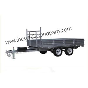 12*7 flat top trailer