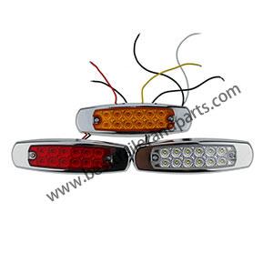 12LED Electroplate Border Side Light