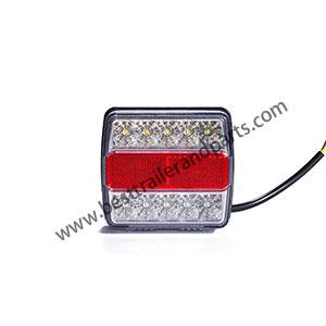 16LED Double Color Tail Light(White Lampshade)