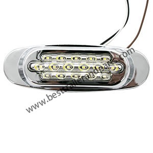 16LED Electroplate Border Side Light