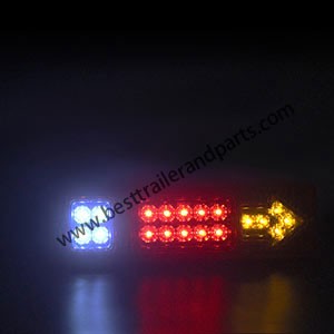 19LED Arrow Three Color Tail Light(Red Lampshade