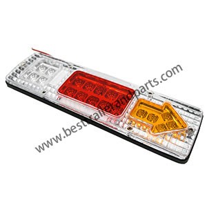 19LED Arrow Three Color Tail Light(White Lampshade)