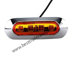 4LED Electroplate Border Side Light