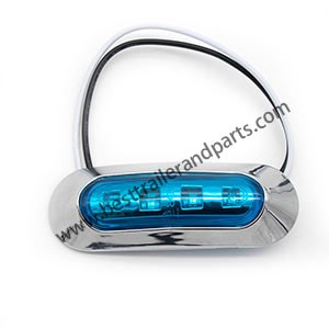 4LED Electroplate Border Side Light