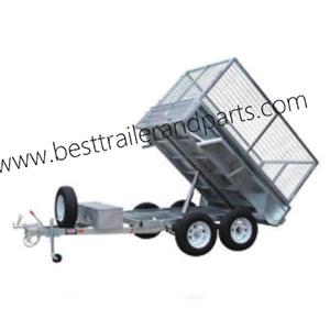 8*5 Hydraulic tipper box trailer