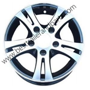 Trailer Aluminium alloy rim and tyre 07