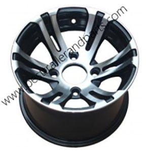 Trailer Aluminium alloy rim and tyre 14