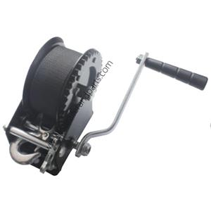 Trailer hand winch 1200lbs strap