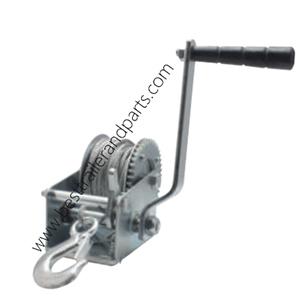 Trailer hand winch 800lbs cable