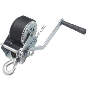 Trailer hand winch 800lbs strap