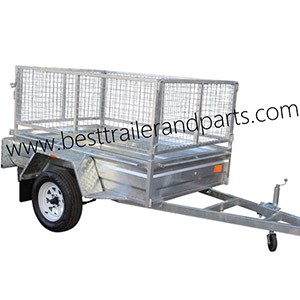 box trailer single axles