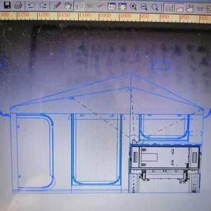 trailer tent drawing